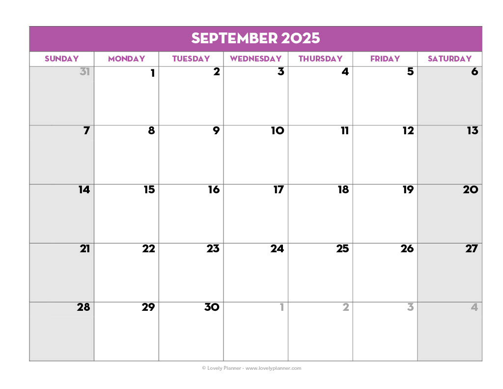 Free Printable 2025 2026 School Calendar Lovely Planner