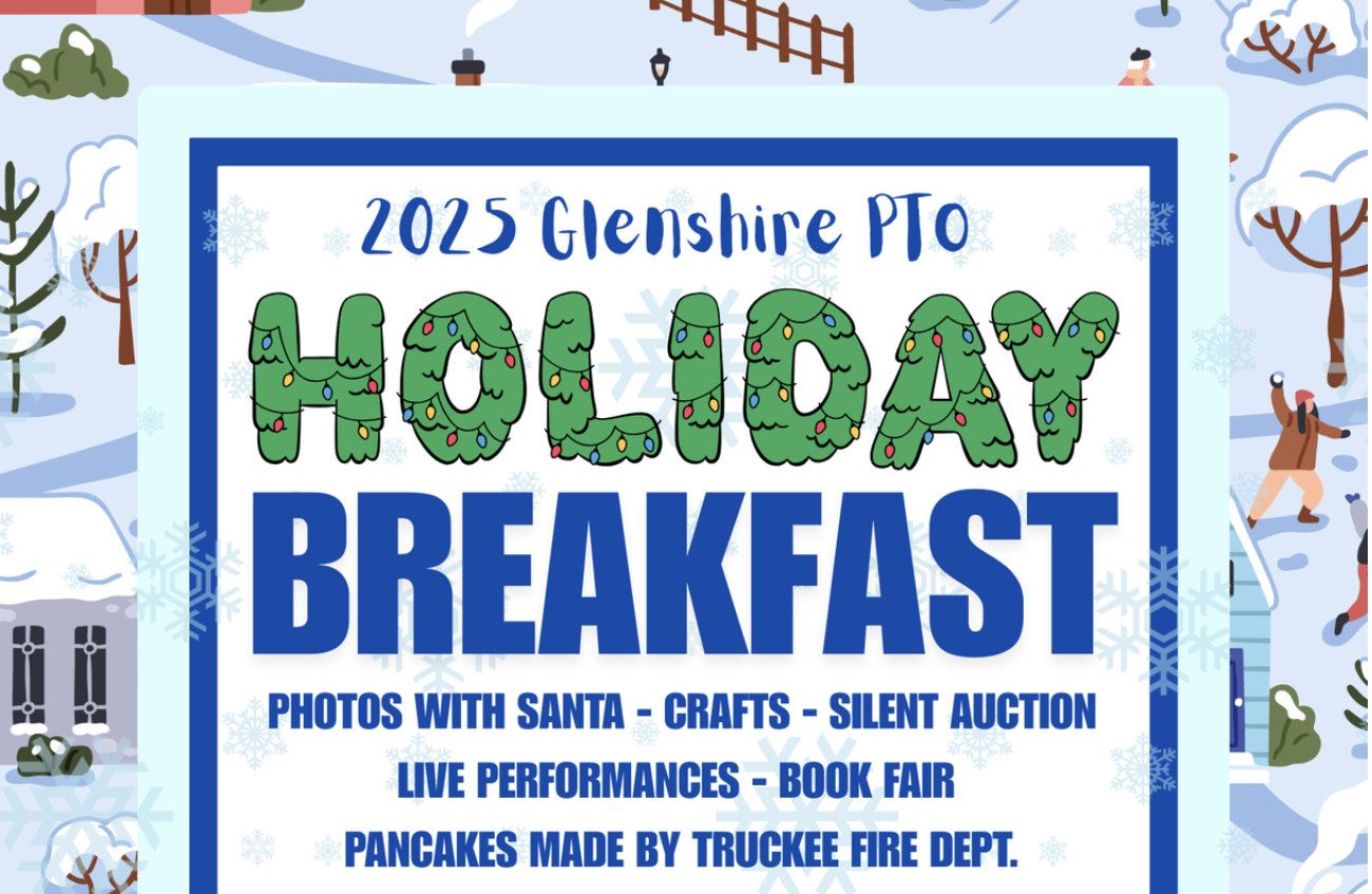 Glenshire PTO Announces Annual Holiday Breakfast On Dec 6 SierraSun