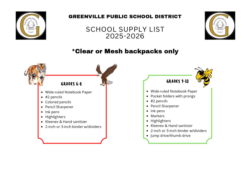 Home Greenville Public School District