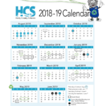 Horry County Calendar Printable