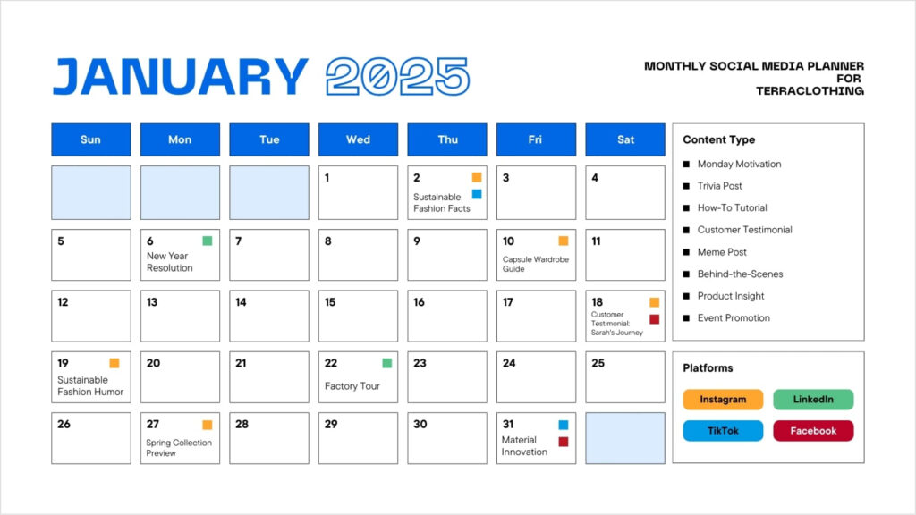 How To Create A Social Media Planner In 2025 Free Templates