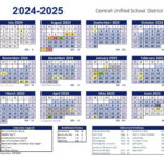 Joliet Central Calendar Printable