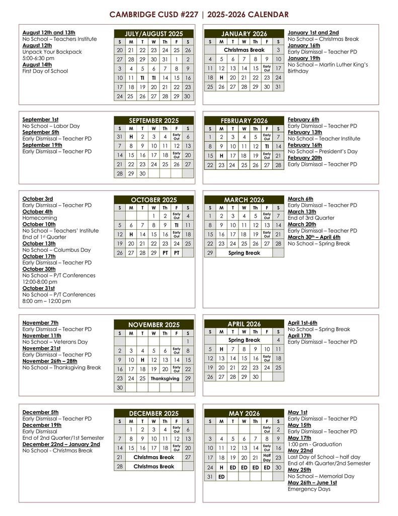 Live Feed Cambridge CUSD 227