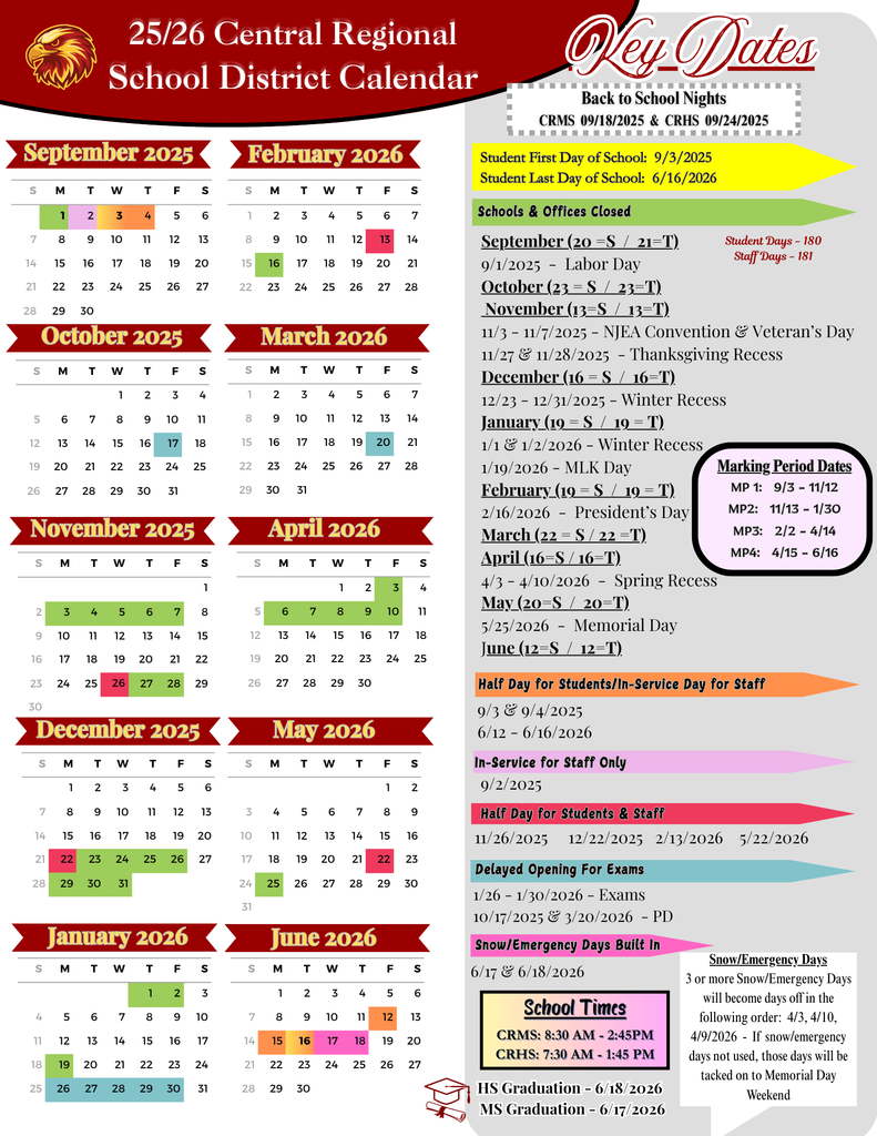 Live Feed Central Regional School District