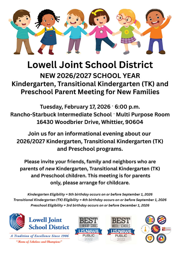 Lowell Joint School District Home