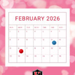 Mark Your Calendar With These Important February 2026 Dates Friday 2 13 Teacher In Service No School For Students Monday 2 16 District Closed Looking For Other HSD Events Check