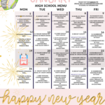 Menus School Nutrition Columbia County Schools