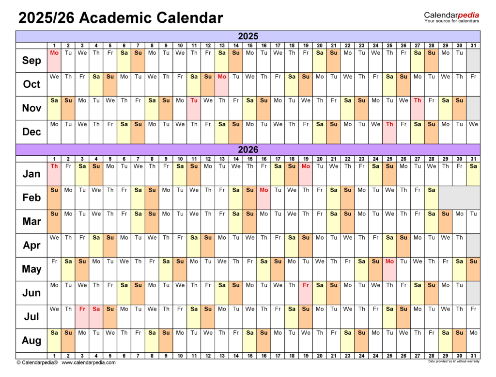 Mica Academic Calendar 20252026 School Academic Calendar