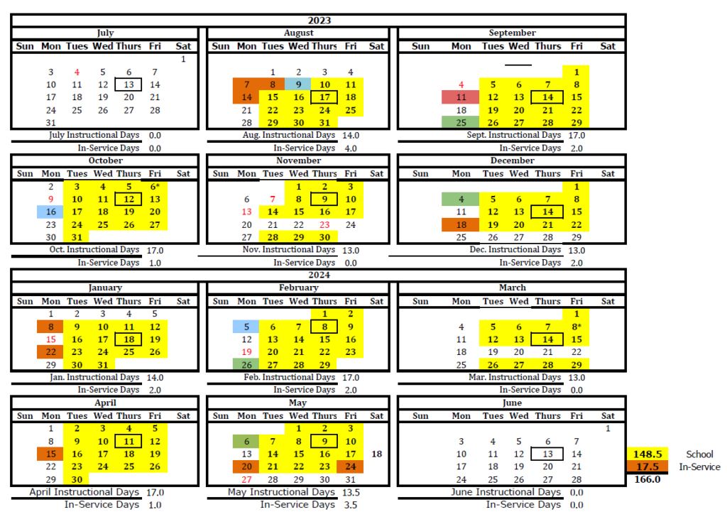 Moreno Valley District Calendar Printable