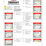 Neenah Joint School District Calendar 25 26 Revised PDF EduCounty