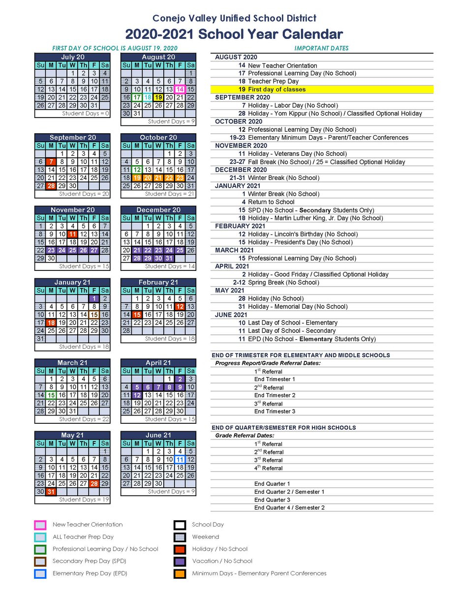 Now Available The 2020 2021 And 2021 2022 CVUSD School Year Calendars Were Approved At Yesterday s Regularly Scheduled Board Of Education Meeting Access The Calendars As PDFs Here Https t co 9sA4iaZvbl