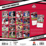 Ohio State Buckeyes 2026 Wall Calendar Calendars