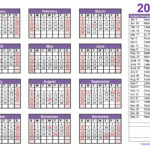 Printable Calendar 2026 One Page With Holidays Single Page 2026 Yearly Blank PDF Templates