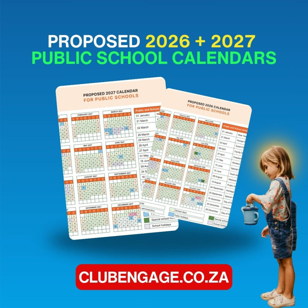 Proposed South Africa School Calendars For 2026 And 2027