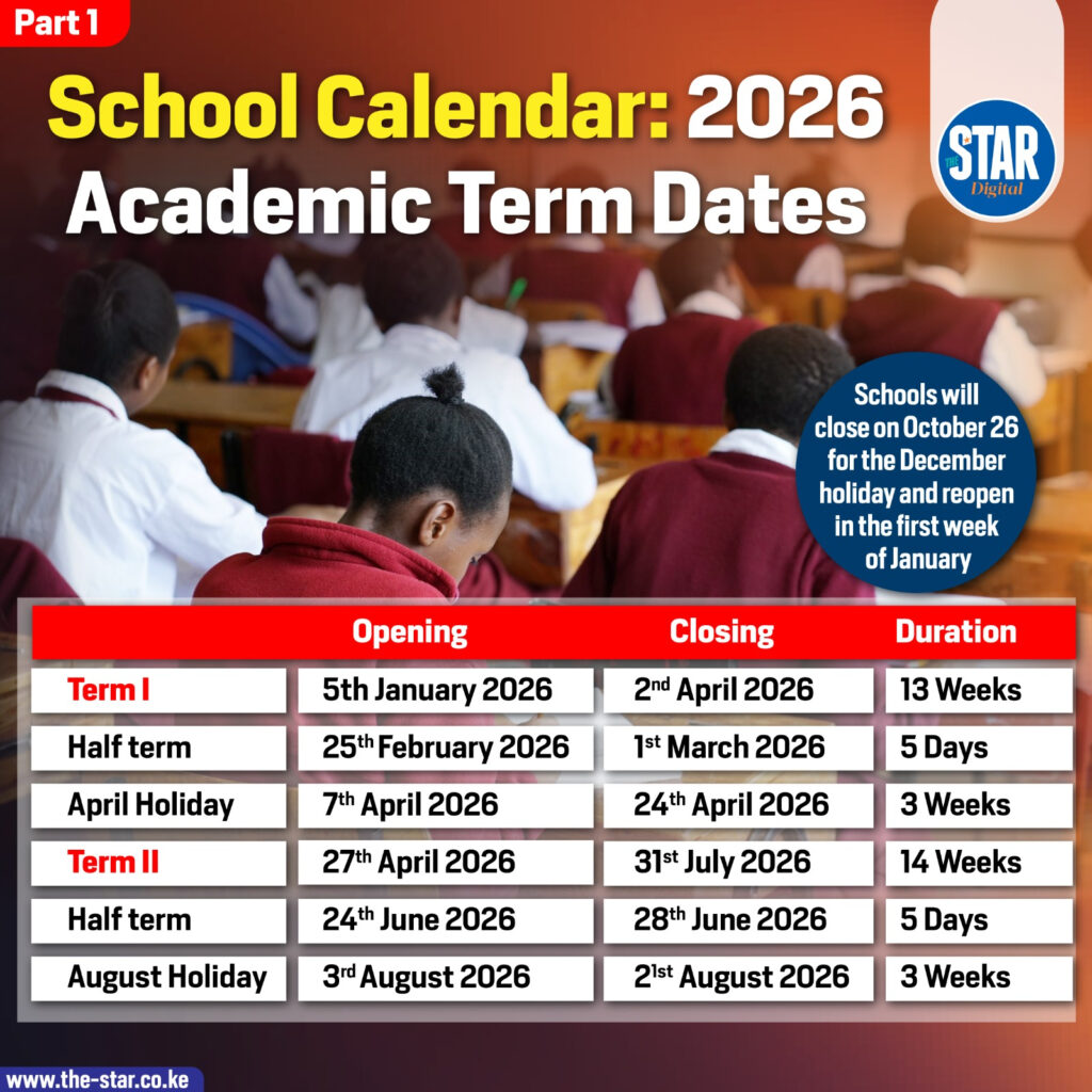School Calendar 2026 Academic Term Dates School Calendar 2026 Academic Term Dates