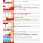 School Calendar Ascot International School Japan