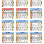 School Calendars 2025 2026 Free Printable PDF Templates