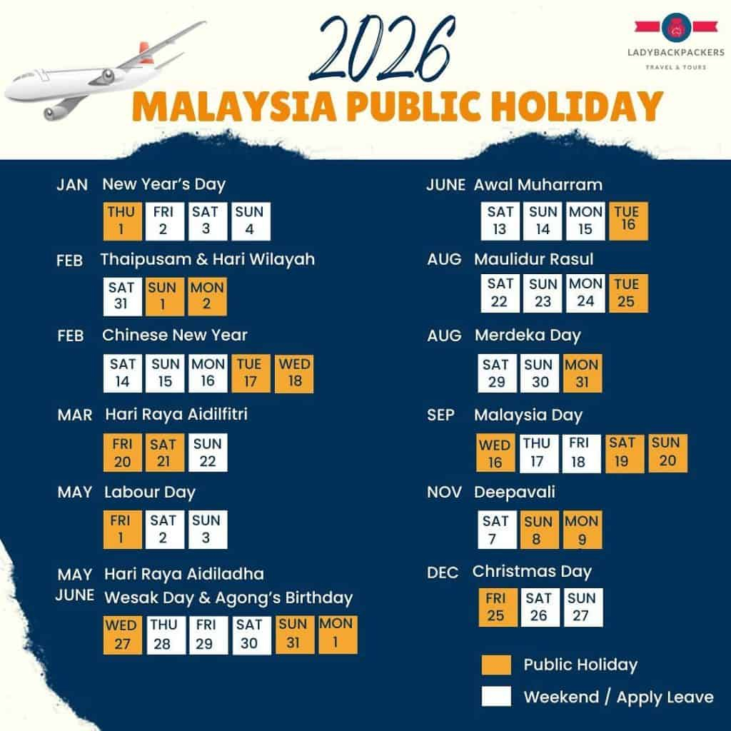 School Holiday 2026 Malaysia Public Holidays KPM Calendar