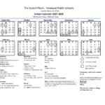 Scotch Plains Fanwood Public Schools Calendar 25 26 Revised PDF EduCounty