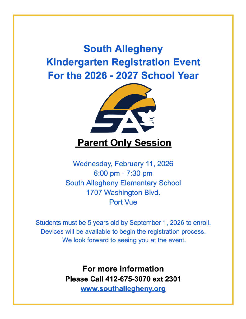 South Allegheny Elementary School Grades K 5 South Allegheny Elementary School Grades K 5 South Allegheny School Dist