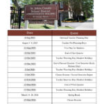 St Johns County School Calendar 2025 2026 Holidays