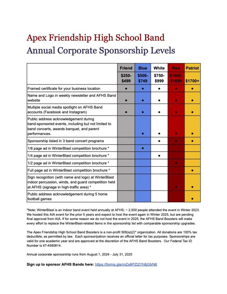 Support The Band Apex Friendship Bands