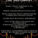 Surline Elementary School Dance Jan 29 2024