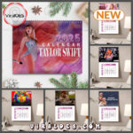Taylor Swift The Eras Tour 2025 New Year Calendar Viraldes Store