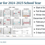 The GISDBoard Took Action To Approve The 2024 25 District Calendar