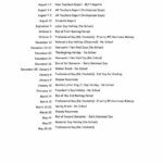 The School Calendar For 2023 24