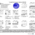 Trumbull Public Schools Calendar 2025 2026 In PDF Download