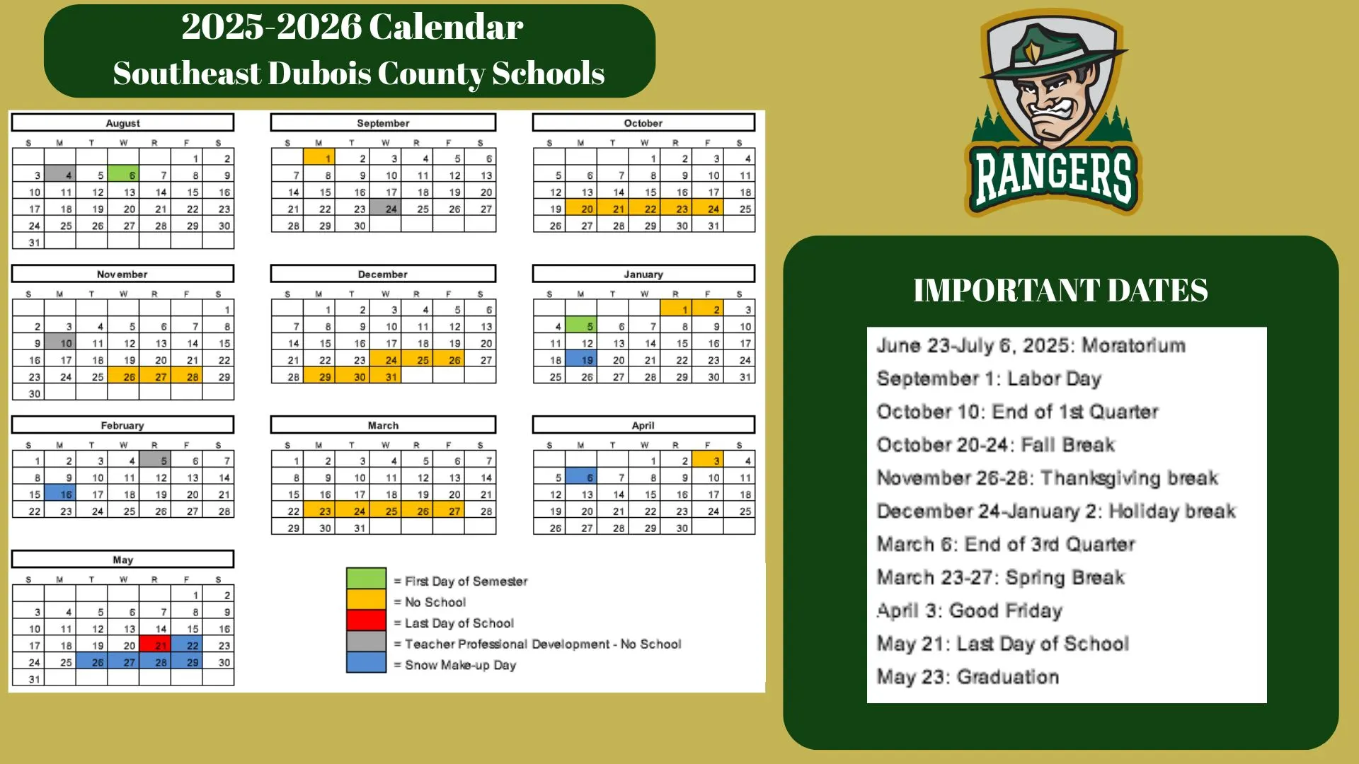 Academic Calendar