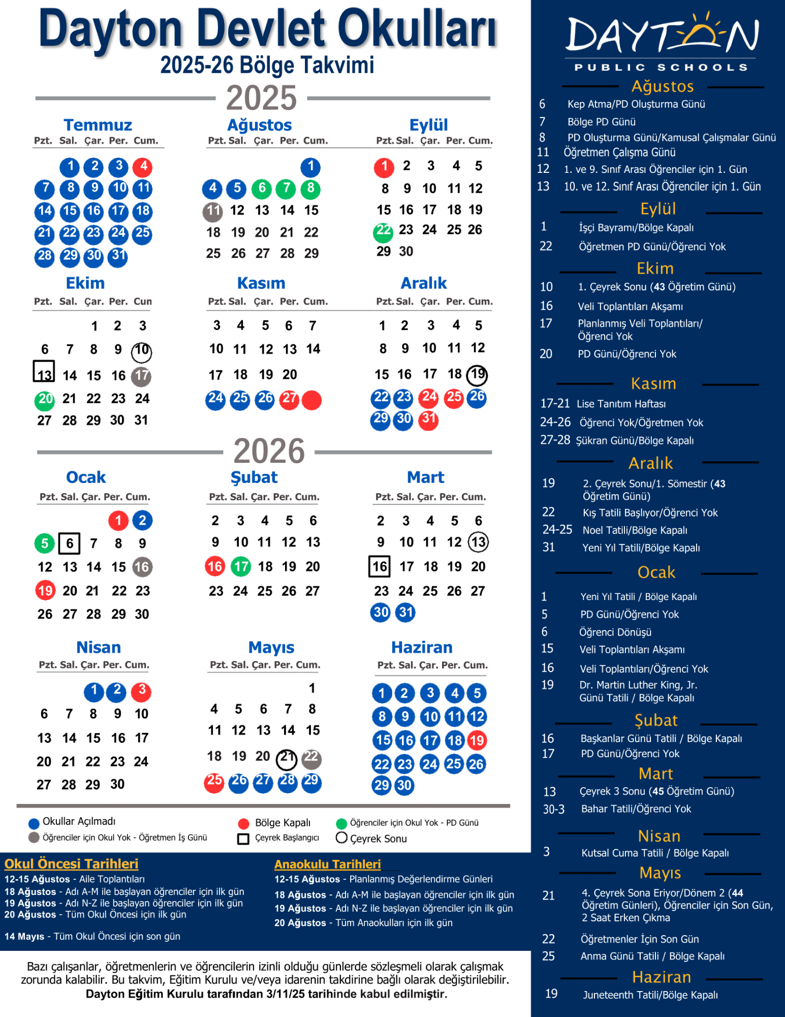 Calendar