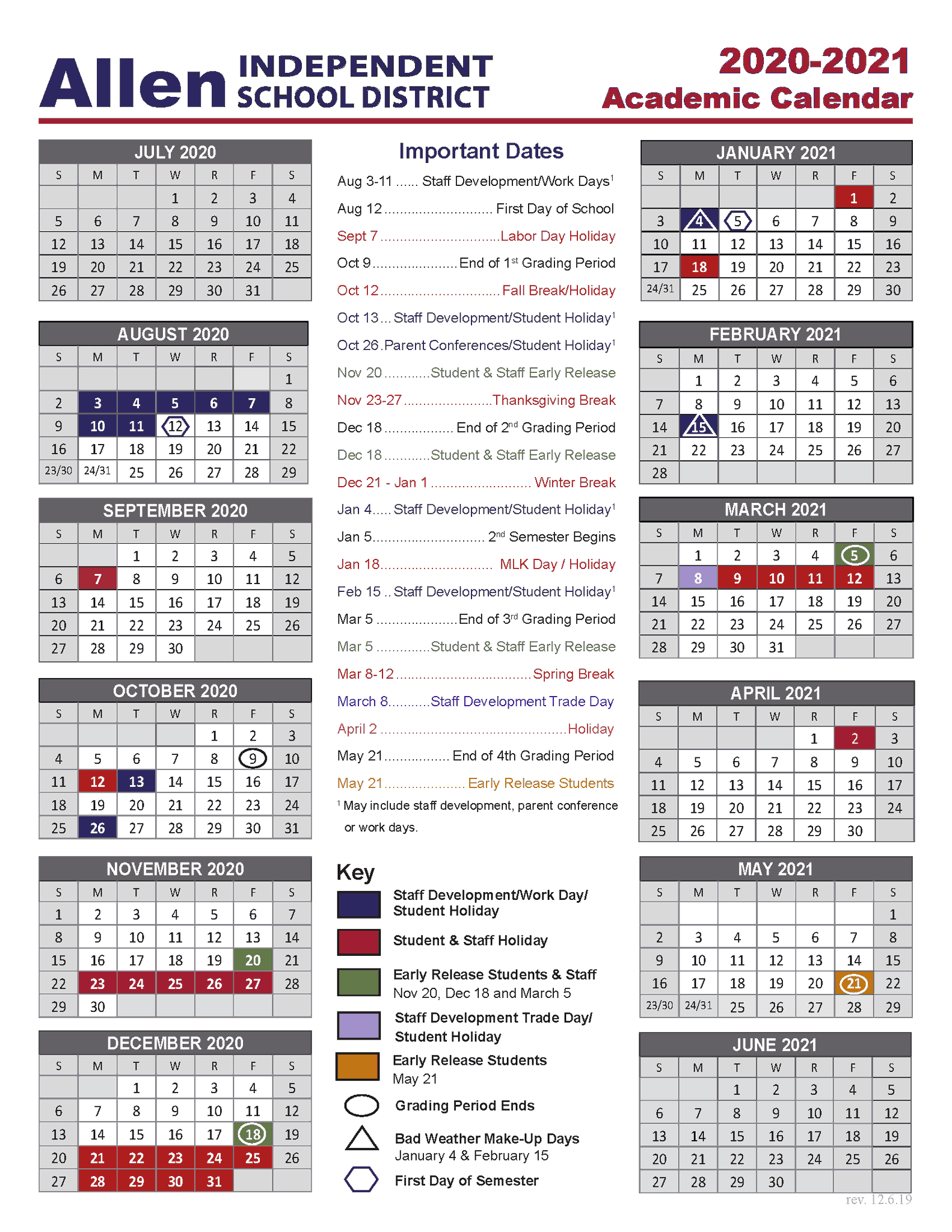 Rockwall Isd 2022 23 Calendar